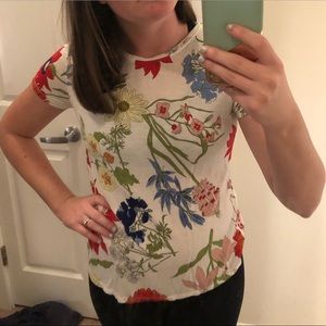 Floral T-shirt